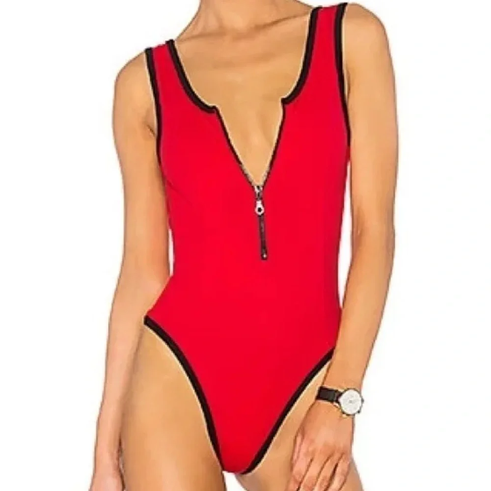 Revolve REN Tiger Eye One Piece Bodysuit New Without Tags - Small - Picture 8 of 12